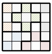 Pentomino Checkerboard Solution